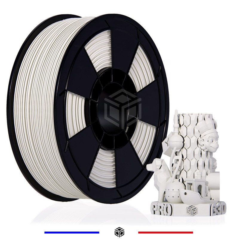 Fil 3D PLA 1 Kg 1.75 mm Blanc – Image 7