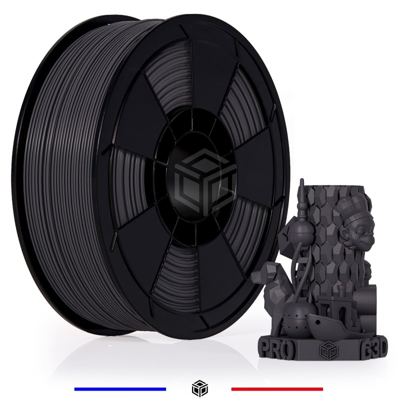 Fil 3D PLA 1 Kg 1.75 mm Dark Gris Anthracite – Image 3