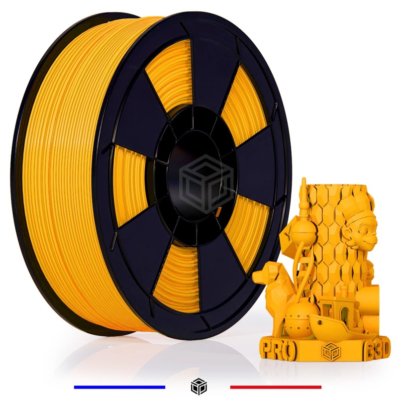 Fil 3D PLA 1 Kg 1.75 mm Jaune – Image 6