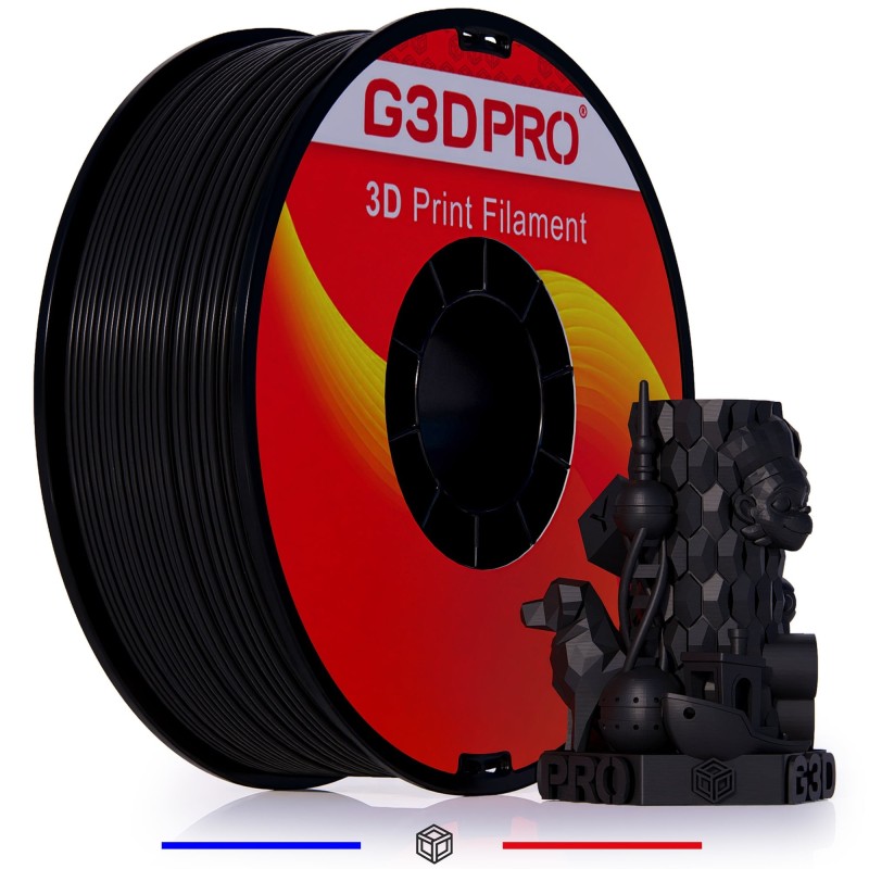 Fil 3D PLA 1 Kg 1.75 mm Noir – Image 7