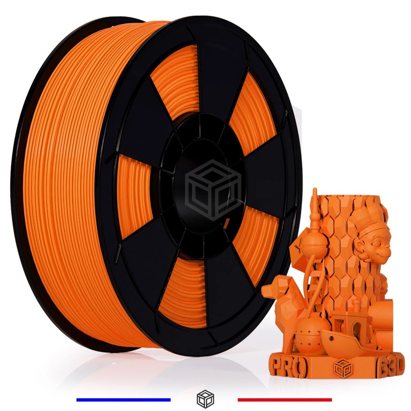 Fil 3D PLA 1 Kg 1.75 mm Orange – Image 6