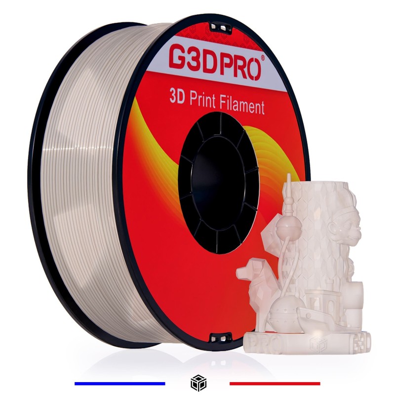 Fil 3D PLA 1 Kg 1.75 mm Transparent – Image 7