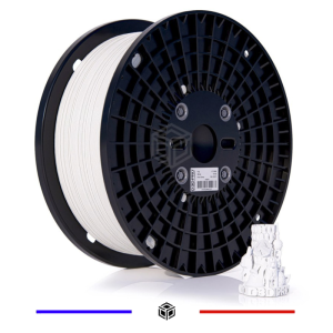 FILAMENT 3D G3D PRO PETG HS 1.75MM FORMAT 10KG XXL BLANC