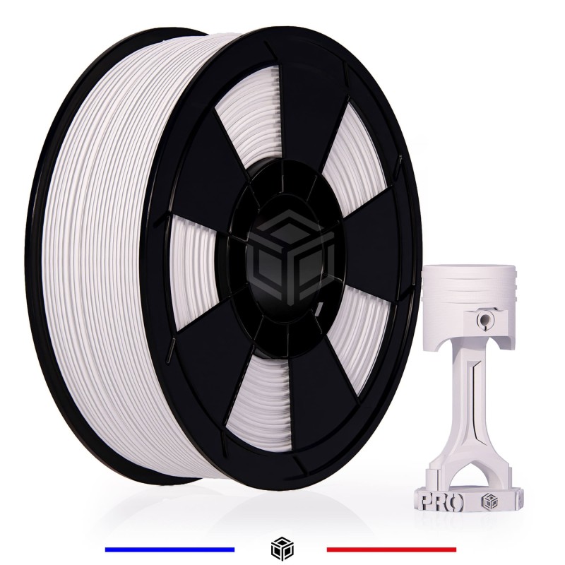 Filament 3D PETG 1 Kg Blanc 1.75 mm – Image 3